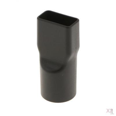 2 Pezzi Adattatore Ugello Tubo Aspirapolvere Universale Da Rotondo a Collo Piatto 32mm