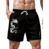 Men's Quick-drying and Breathable Beach Shorts with Colorful Prints, Are Perfect for Use At Outdoor Activities.