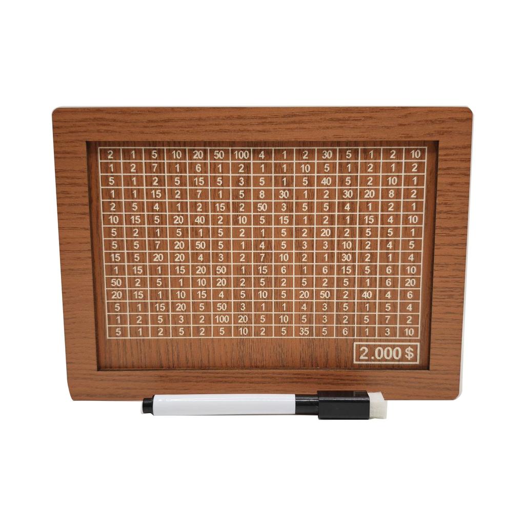 Wood Piggy Bank Save Money Box Decorative Household Organization Box for Home School Office Bedroom Dormitory Decoration