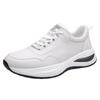 Woodpecker Casual Sports Shoes Men's Non-slip and Wear-resistant Lightweight Leather Waterproof Travel Shoes Spring New Black Shoes