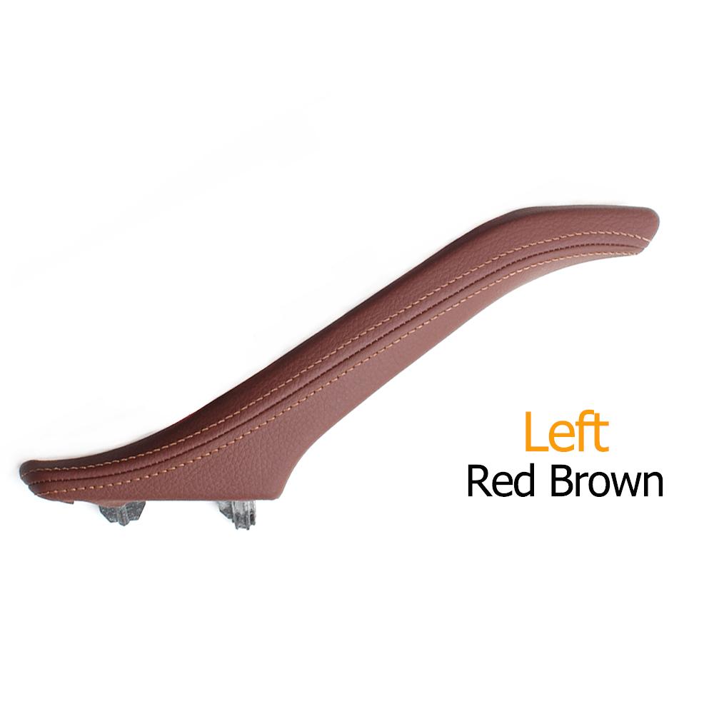 Left Right Interior Passenger Door Leather Pull Handle Assembly For BMW 5 Series F10 F11 F18 520i 523i 525i 528i 535i