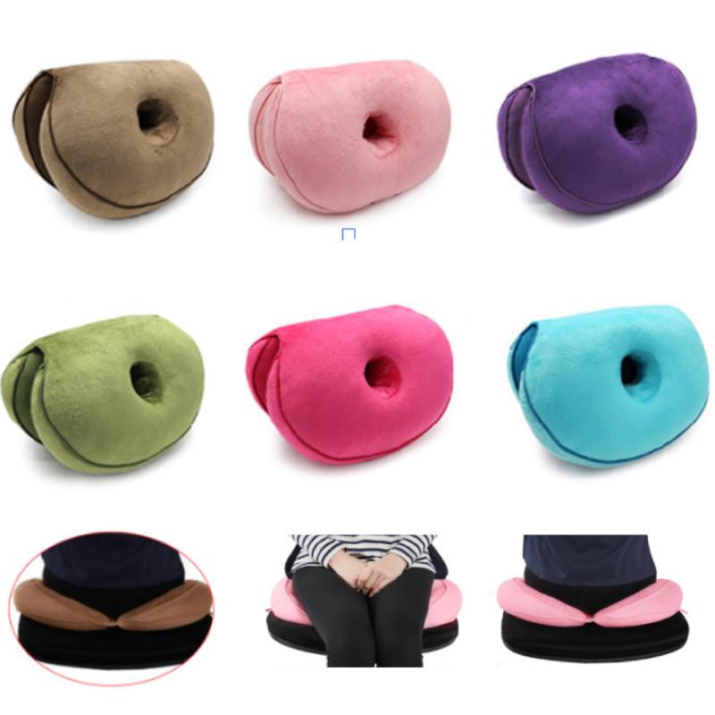 Soft Plush Cushion For Coccyx Pain Relief With Orthopaedic Hip Support Comfort