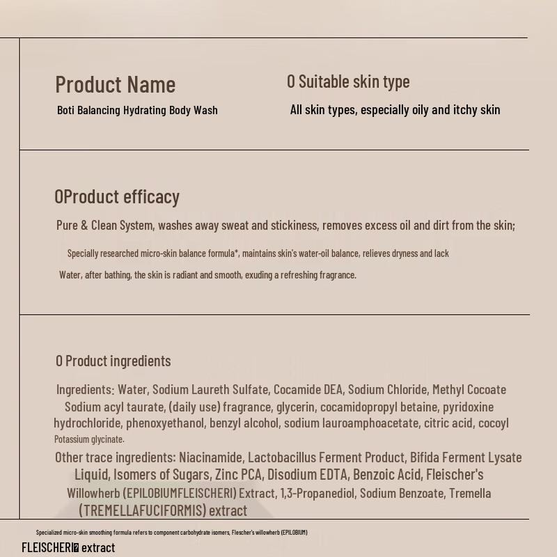 Bati Ausgleichendes Feuchtigkeitsspendendes Duschgel