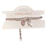 Elegant Zircon Butterfly Bow Silver Bracelet For Women Gift Occasion