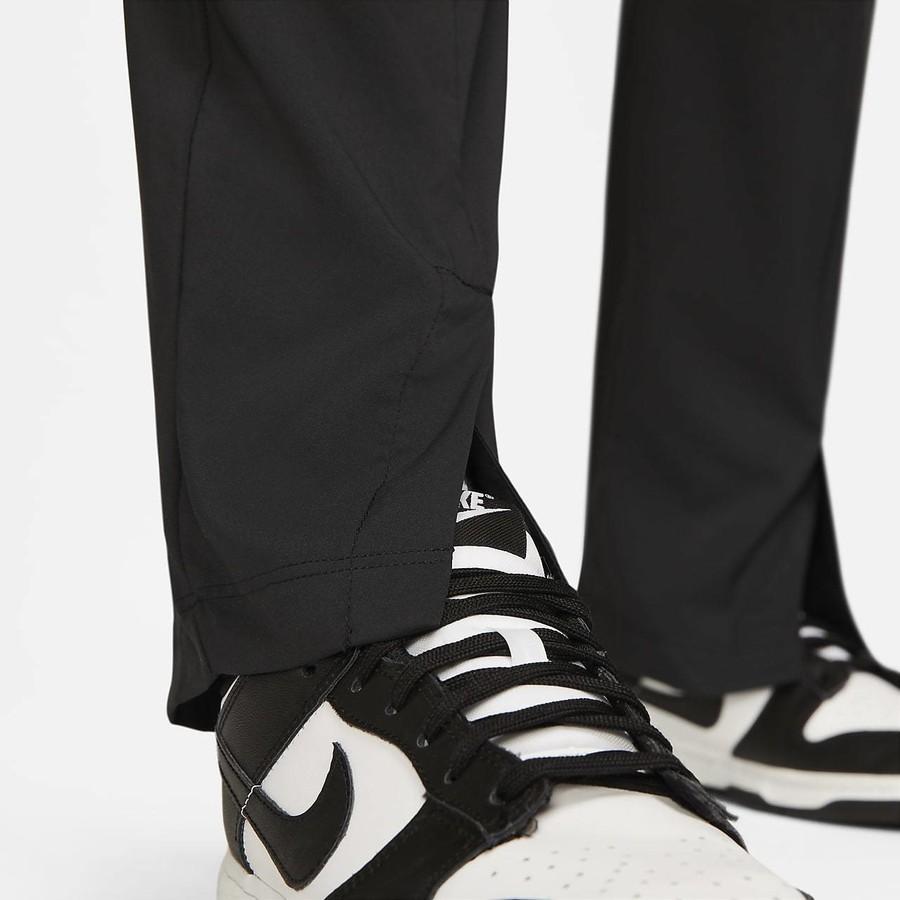 Nike Sportswear Dri-Fit Tech Pack Solid High-Waisted Straight Leg Casual Pants Women Bottoms Black DM6505-010