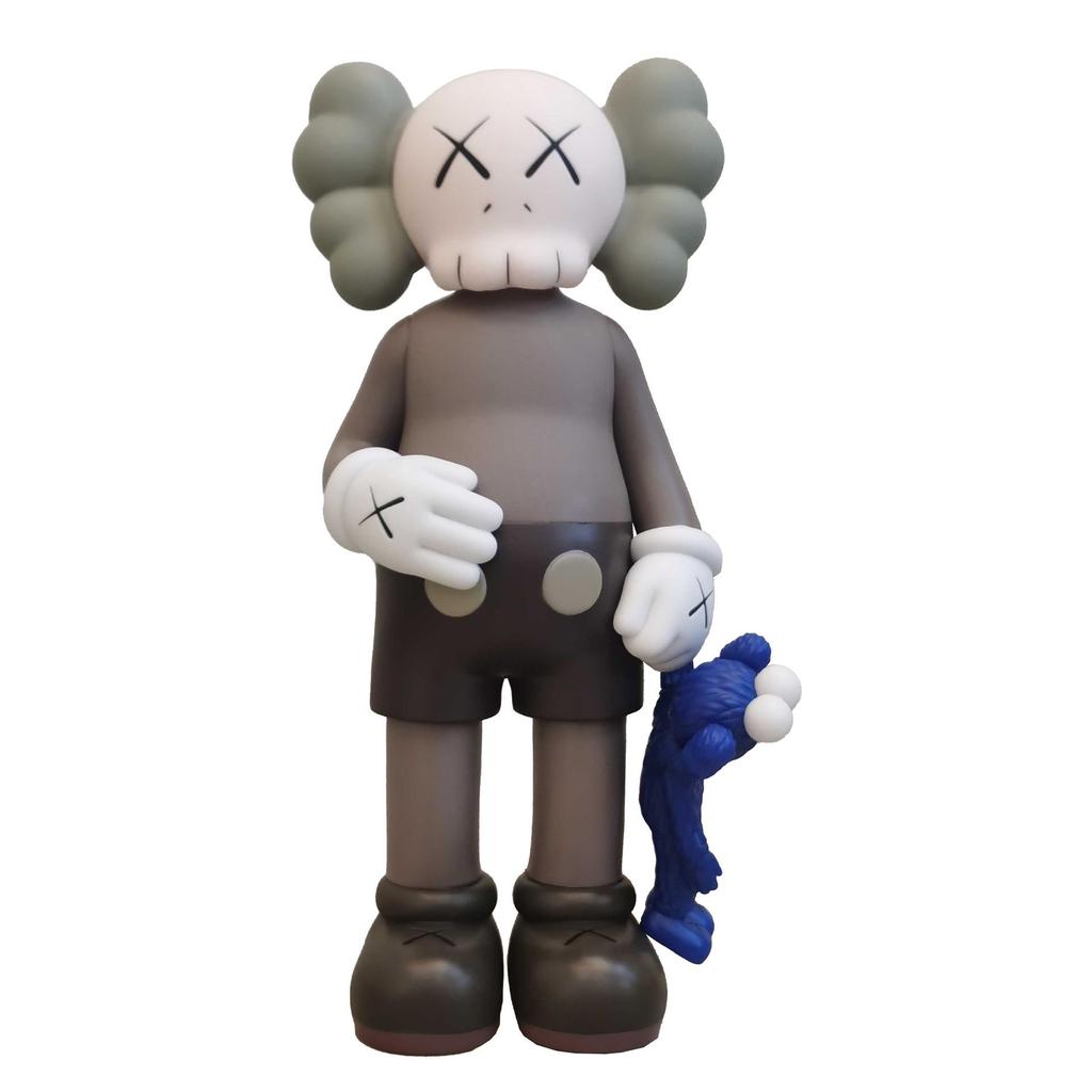 Kaws Semi-Dissected Bear Figure Ornament - Trendy Decorative Toy for Living Room Collection Gift