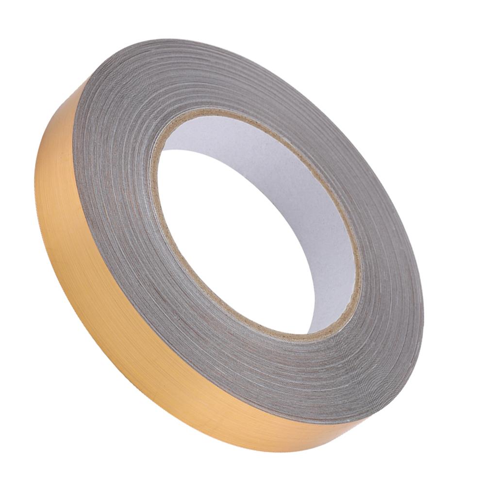 PET Room Floor Crevice Line Sticker Self Adhesive Ground Corner Tile Decor (1cm*50m Gold)