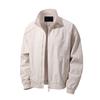 Men's Solid Color Stand Collar Waterproof Windbreaker Jacket American Style Outdoor Sports Climbing Streetwear Coat