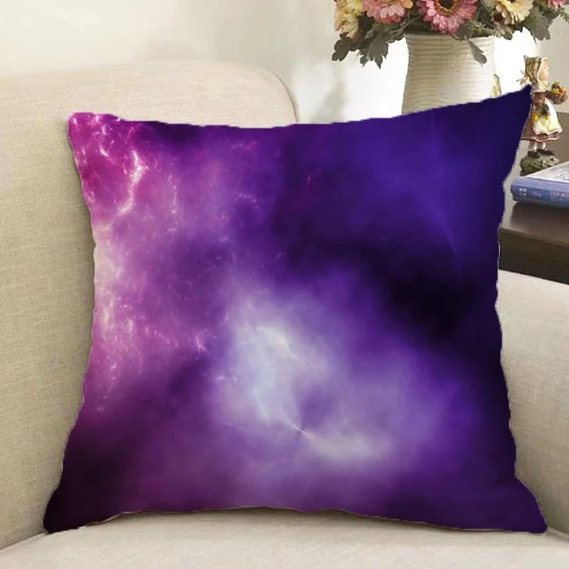 Universe Galaxy Decorative Pillowcase Office Living Room Car Ornaments Home Pillowcase