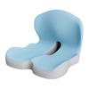 Universal Seat Cushion Anti-Slip Base Design Memory Foam Seat Cushion with Lumbar Support Ergonomic Wheelchair Cushion