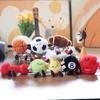 Football Sports Basketball Equipment Pp Cotton Plush Keychain Bag Decor Kids For