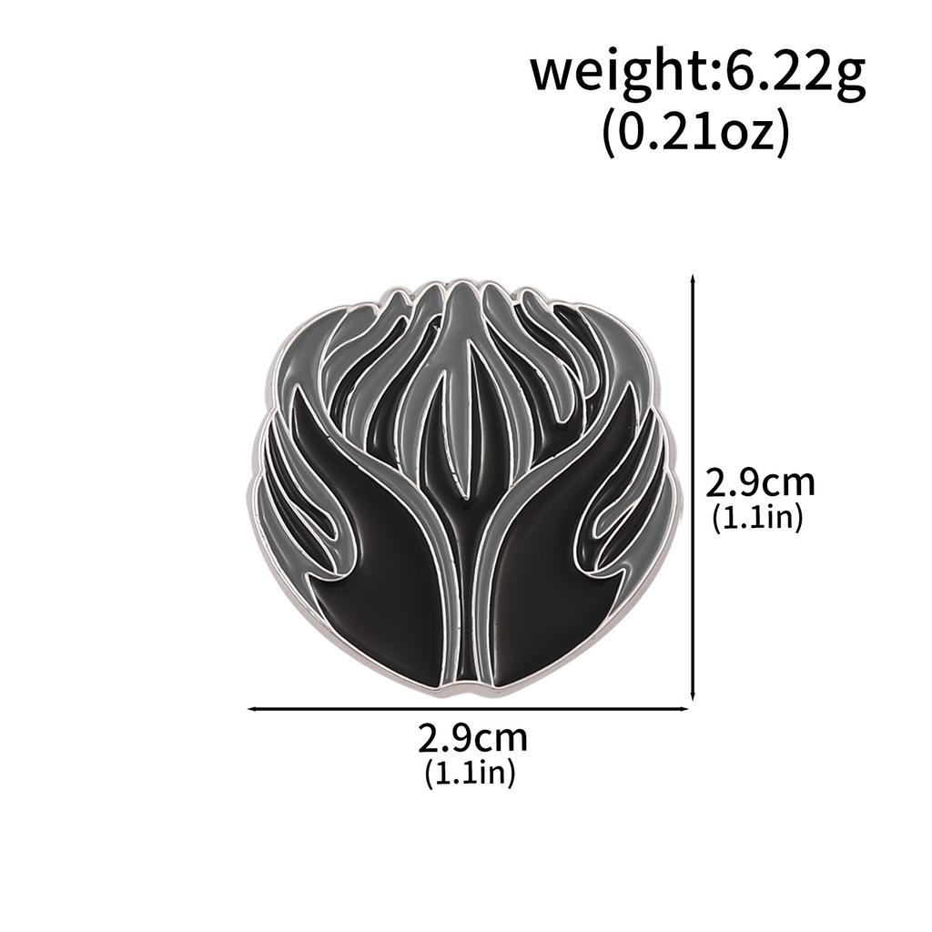 Cartoon Hollow Knight Lapel Caterpillar Pins Bone Nail The Pale King Grimm Brooch Enamel  Backpack Pin Women Men Badge Jewelry