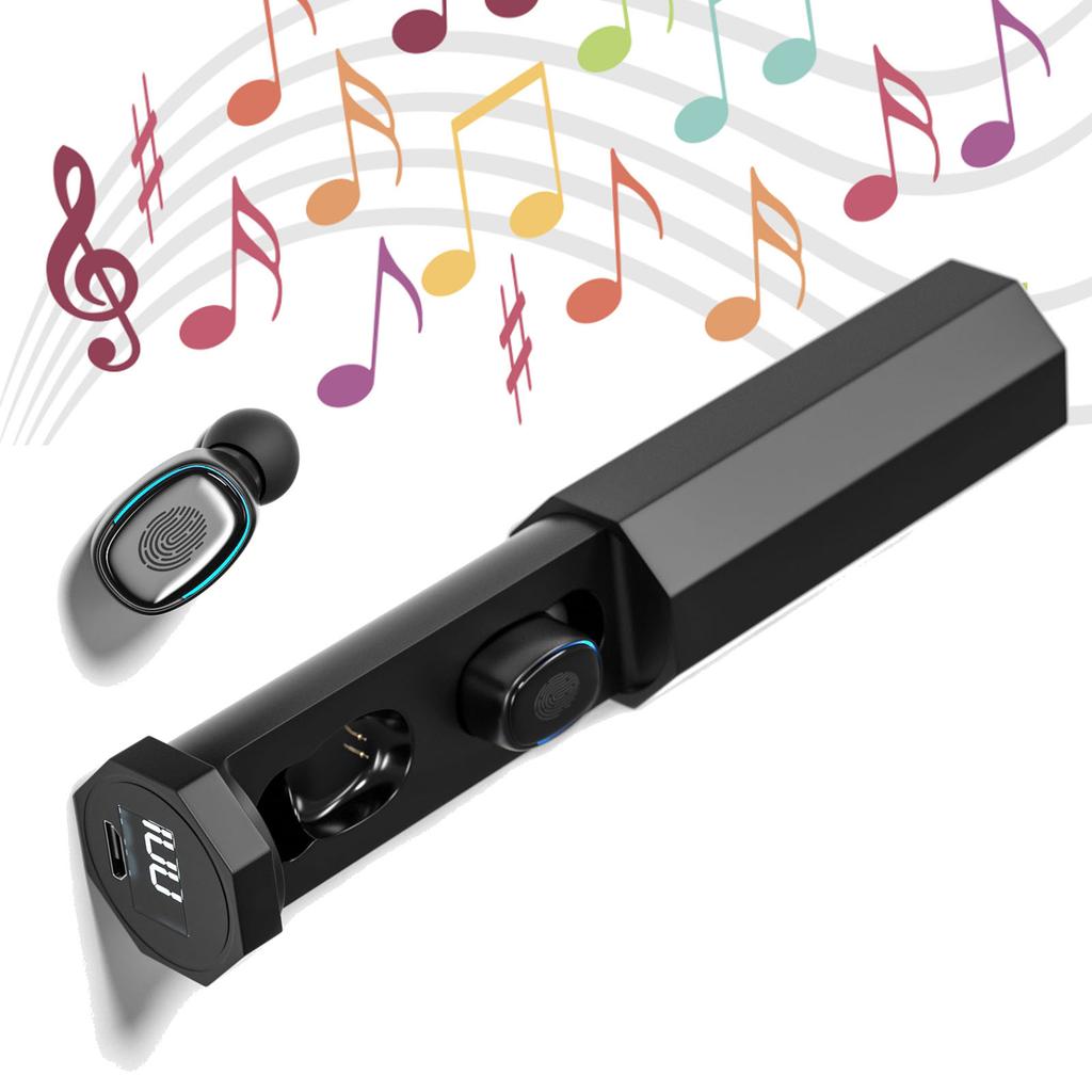 Wireless Earbuds Stable Connection Noise Cancellation Hands Calling Sports Earphones