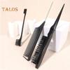 3Pcs/Set Hair Styling Comb Kit with Double-side Edge Control Teasing Bristle Brush Rat Tail Women Comb Back Brushing Combing Braiding Slicking