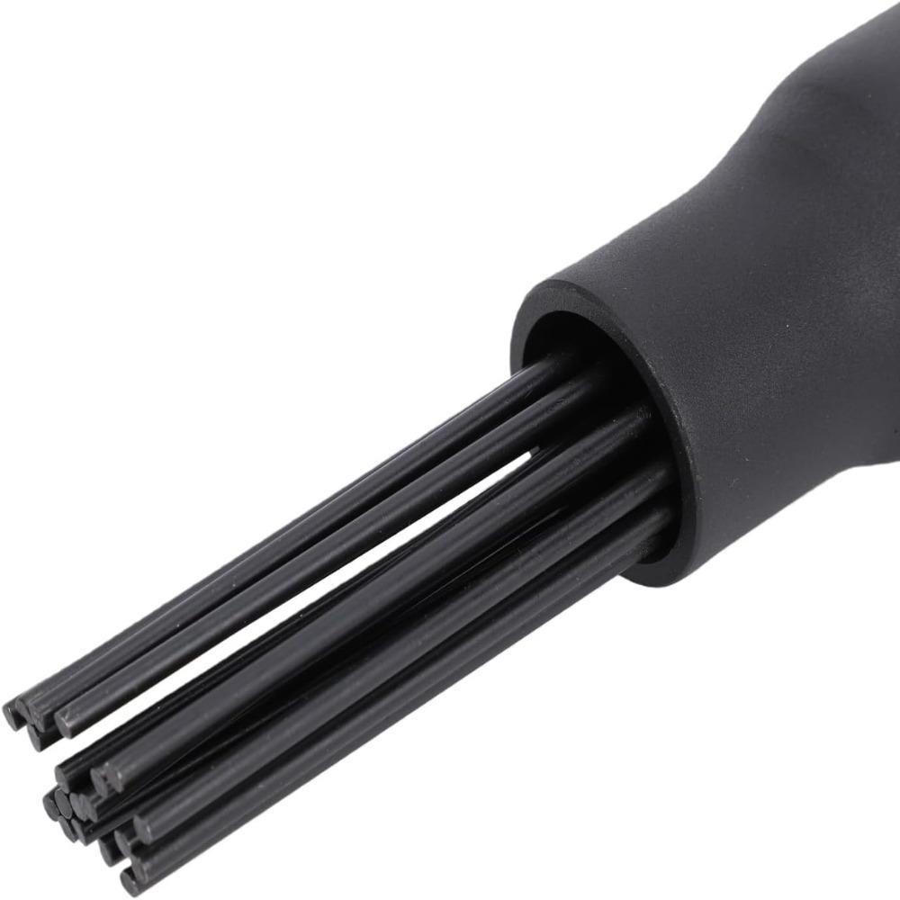 Hardened Alloy Steel Needle Scaler Attachment 0.4" Shank Descaling Needle Rust Removal