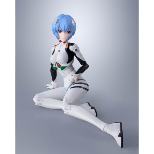TAMASHII NATIONS S.H.Figuarts Evangelion: New Theatrical Edition Rei Ayanami, Approximately 135mm, PVC & ABS Painted Action Figure