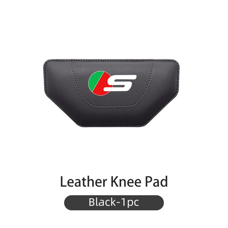Car Interior Leg Knee Rest Pads Leather Cushion For Jaguar XF XJ XE XK S-Type F-Type X-Type F-Pace I-Pace E-Pace PP23