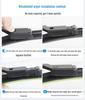 Volkswagen T-Cross Frameless Silent Wiper Blades for Front and Rear - Model 23/22/21/20/19