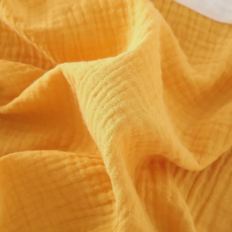 Unisex Summer Crepe Gauze Wearable Sleeveless Bath Towel