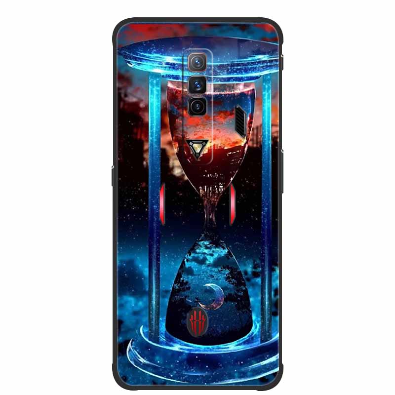 For ZTE Nubia Red Magic 7 Cases 7Pro Fashion Soft TPU Silicone Back Cover For Redmagic 7 Pro Phone Cases Shockproof Fundas 2022