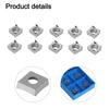 CCGT060204AK N01 Turning Inserts 10PCS for Efficient Machining of For Aluminum and Steel Parts Excellent Cutting Performance