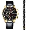 Men's Waterproof Luminous Running Alarm Clock Watch