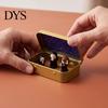 Artistic Desktop Decor 3Pcs/Set Mini Praying Figurines in A Box with Starry Sky, Scene Micro Landscape Ornament Religious Ornament, Portable
