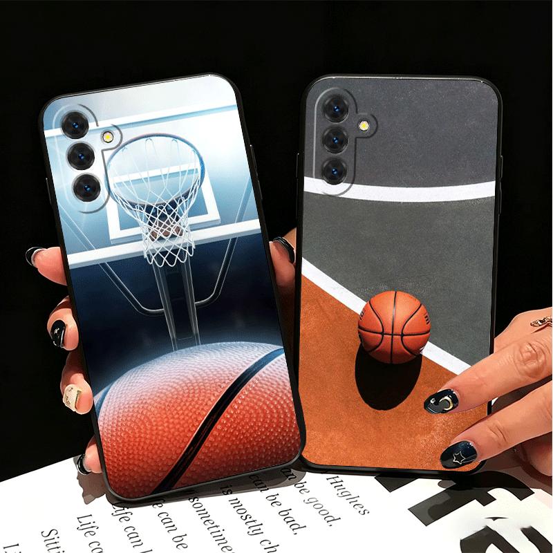Basketball Basket Sports Soft Phone Case for Samsung A17 A37 A57 A16 A26 A36 A56 A15 A25 A35 A55 A14 A24 A34 A54 A13 A23 A33 A53