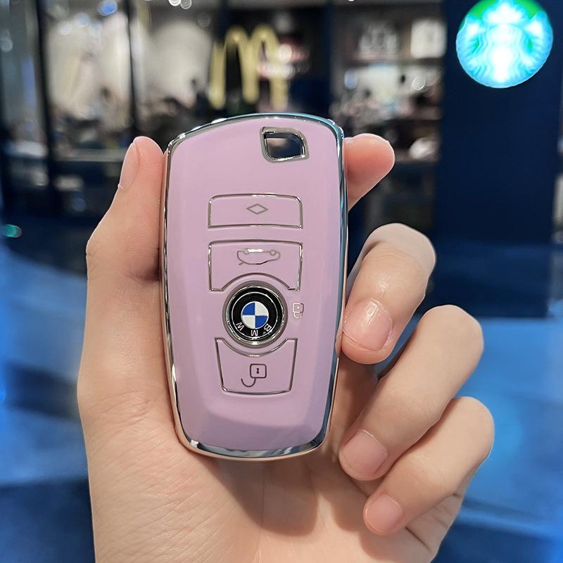 Hot 2025 Car Remote Key Case Cover Protector For BMW 1 2 3 4 5 6 7 Series X1 X3 X4 X5 X6 F36 F25 F26 F30 F34 F10 F07 F20 Z10 Acc