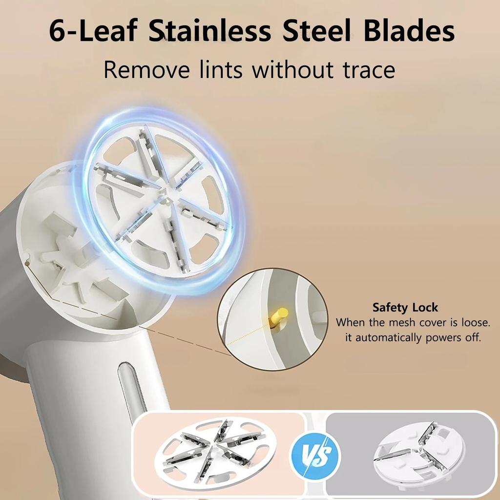 Fully Automatic Clothing Shaver for Household Use Digital Display Hair Ball Trimmer Clothes Lint Remover Hair Remover