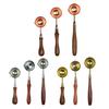 3 Pcs/Set Wax Sealing Melting Spoon Wax Seal Spoon Sealing Stamp Melting Spoon for Wax Seal Stamp Envelope
