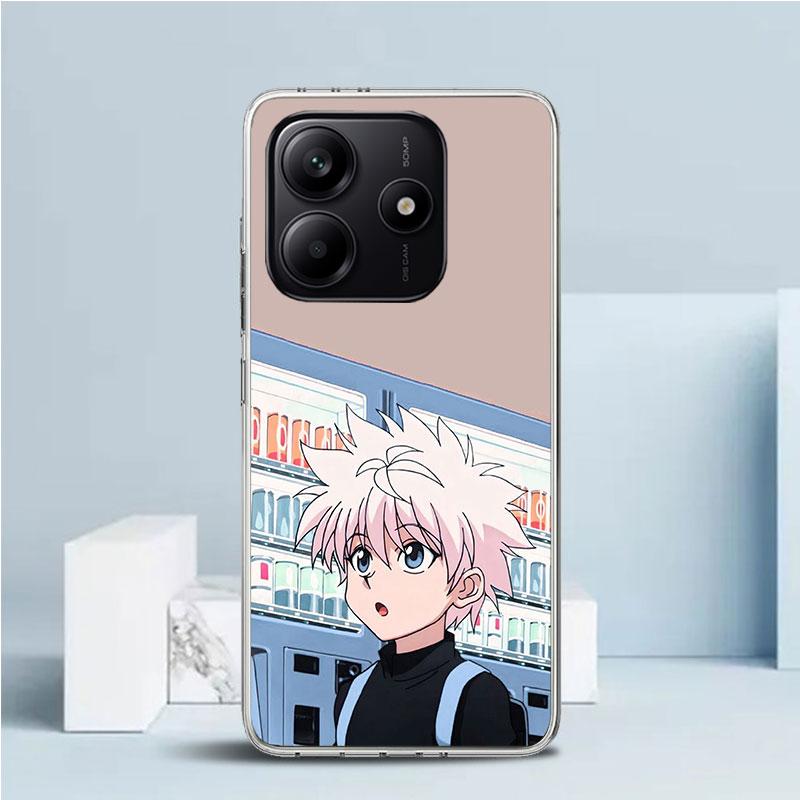 Huner X-Hunters Cute Phone Case For Xiaomi Redmi Note 15 14 14S 13 12S 12 Pro Plus 11S 11 11T 11E 10S 10 + Soft TPU Back Cover R