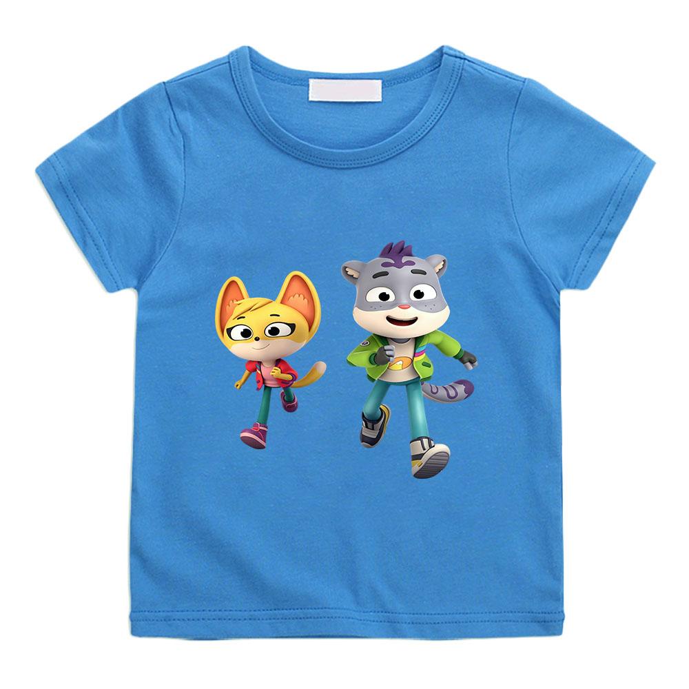 2026 NUOVA La Creature Cases T-shirt per Bambini 100% Cotone Stampa Cartoni Animati 2-12 Anni Unisex Streetwear Manica Corta Casual Girocollo T-shirt
