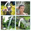 USB Rechargeable Camping Electric Shower Head ABS Handheld Shower Pump  Hiking