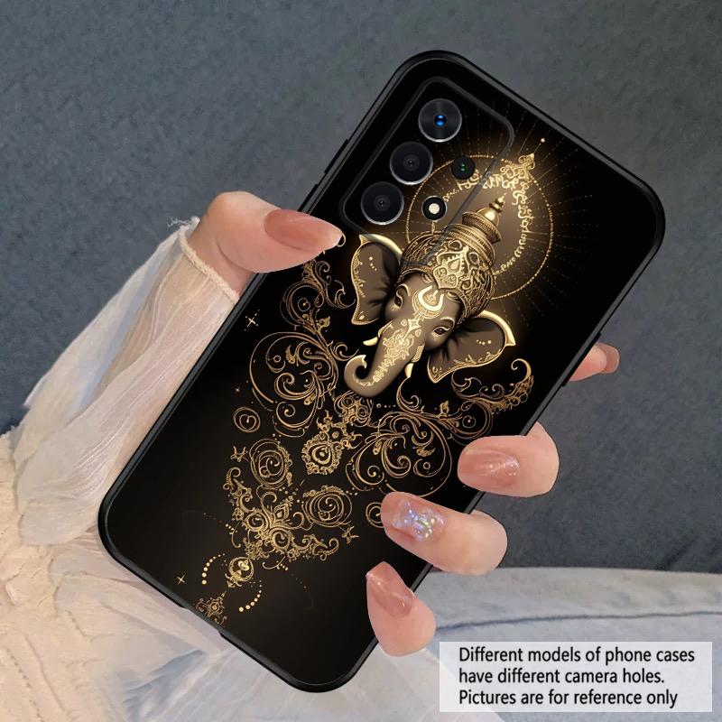 Cartoon Elephant For Samsung A03 Core A 04 05 06 12 14 15 16 22 23 Galaxy A25 26 4G 34 35 52 53 56 71 73 90 5G soft phone case