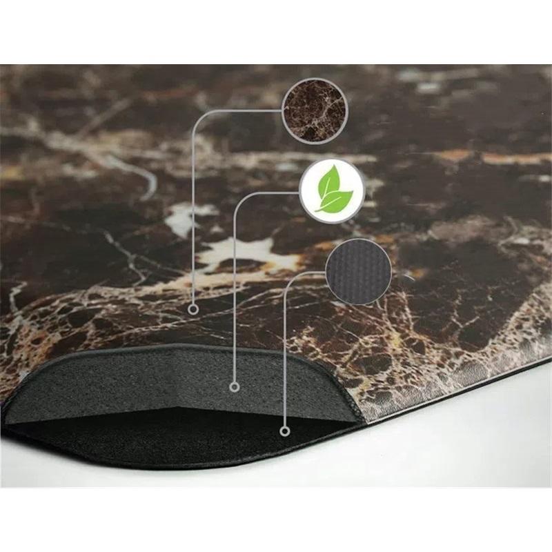 Oil-proof And Waterproof PVC+PU+SBR Bottom Leather Composite Anti-fatigue Kitchen Floor Mat Door Mat Non-slip Floor Mat