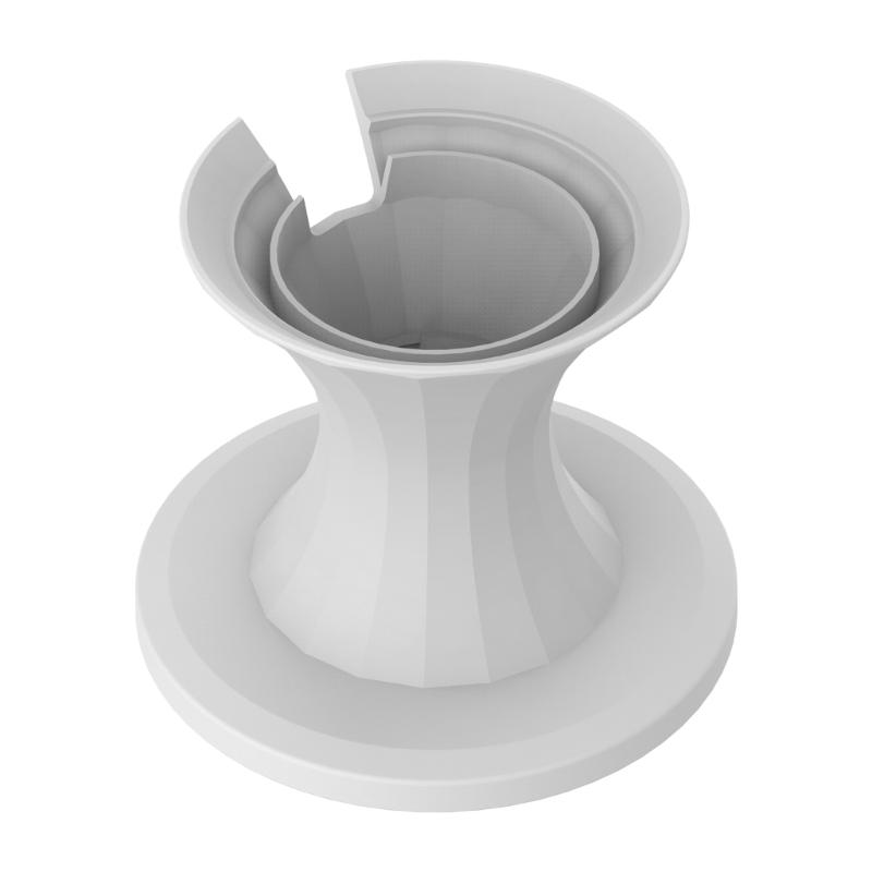 

Special Design Strong Speaker Mount Durable Stands for Echo Dot 5/4 Speaker Desktop Brackets Mount with Cable Manager белый