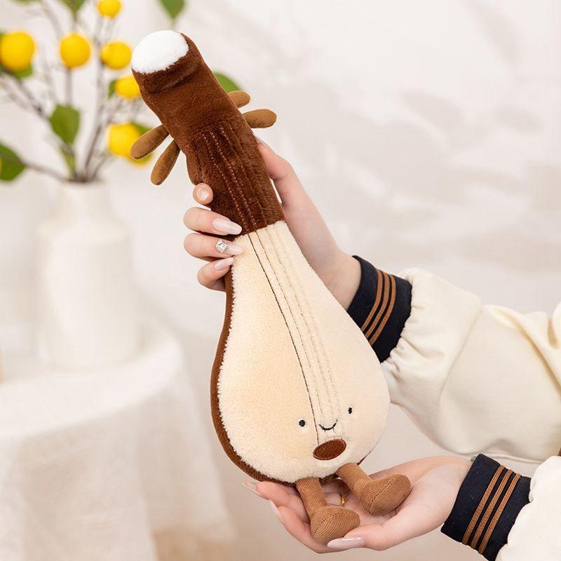 Cute and Creative Musical Instrument Plush Toys Violins Guitars Notes Music Event Souvenirs Dolls As Festival Birthday