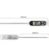 1PCS Food Thermometer TP300 Digital Kitchen Thermometer For Meat Cooking Food Probe BBQ Electronic Oven Kitchen Tools Portable