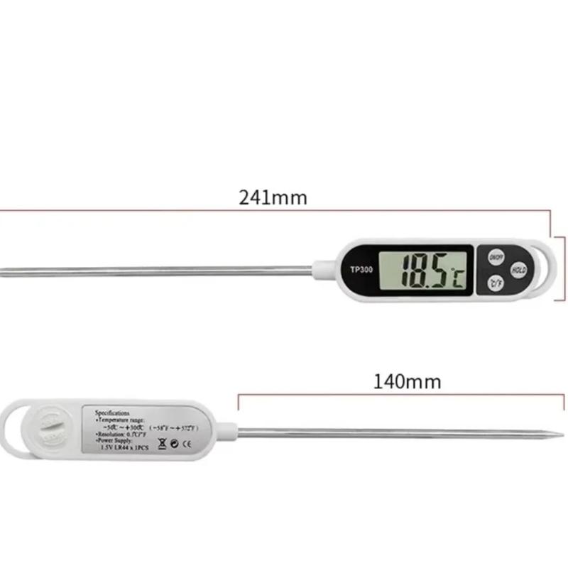 1PCS Food Thermometer TP300 Digital Kitchen Thermometer For Meat Cooking Food Probe BBQ Electronic Oven Kitchen Tools Portable