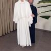 2025 Spring New European and American Cross-border Foreign Trade Loose Casual Short Shawl Burqa Long Skirt Two-piece Women