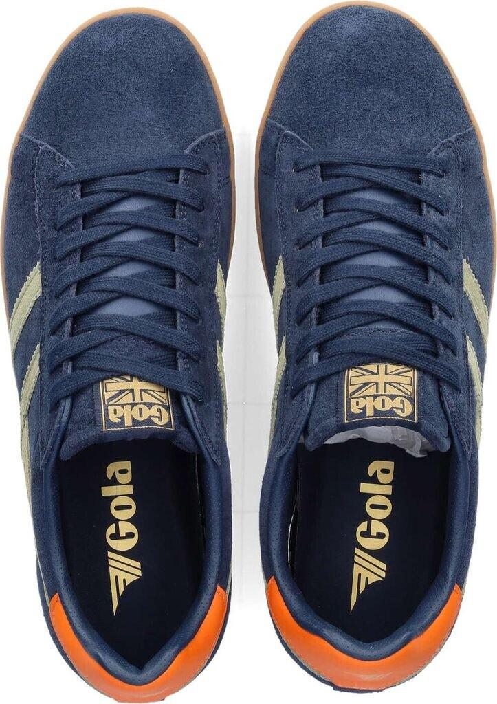 Кроссовки Gola Equipe II Suede navy/light khaki/moody orange