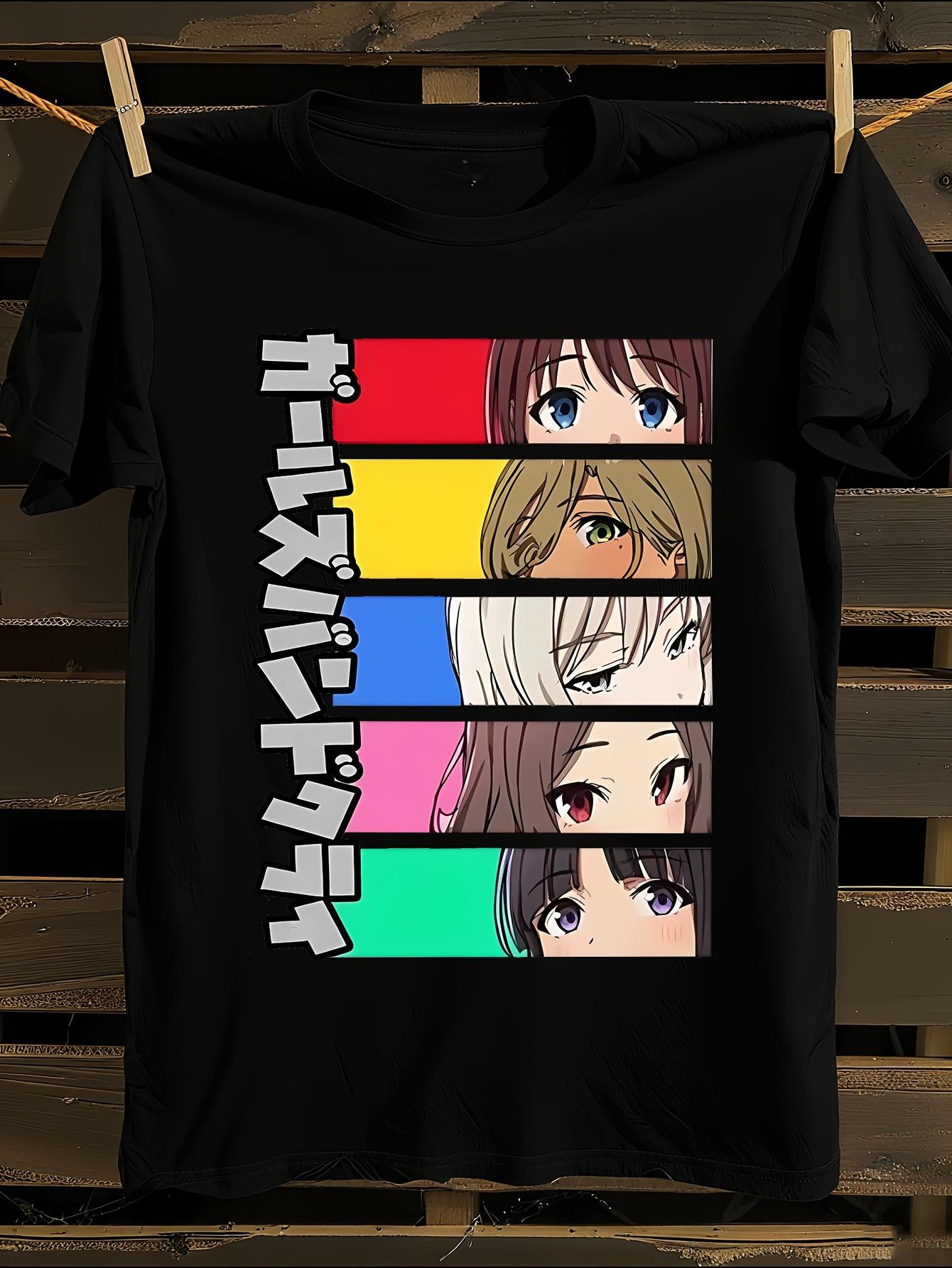 Anime Tshirt Anime Cry Print Tshirt XXXL