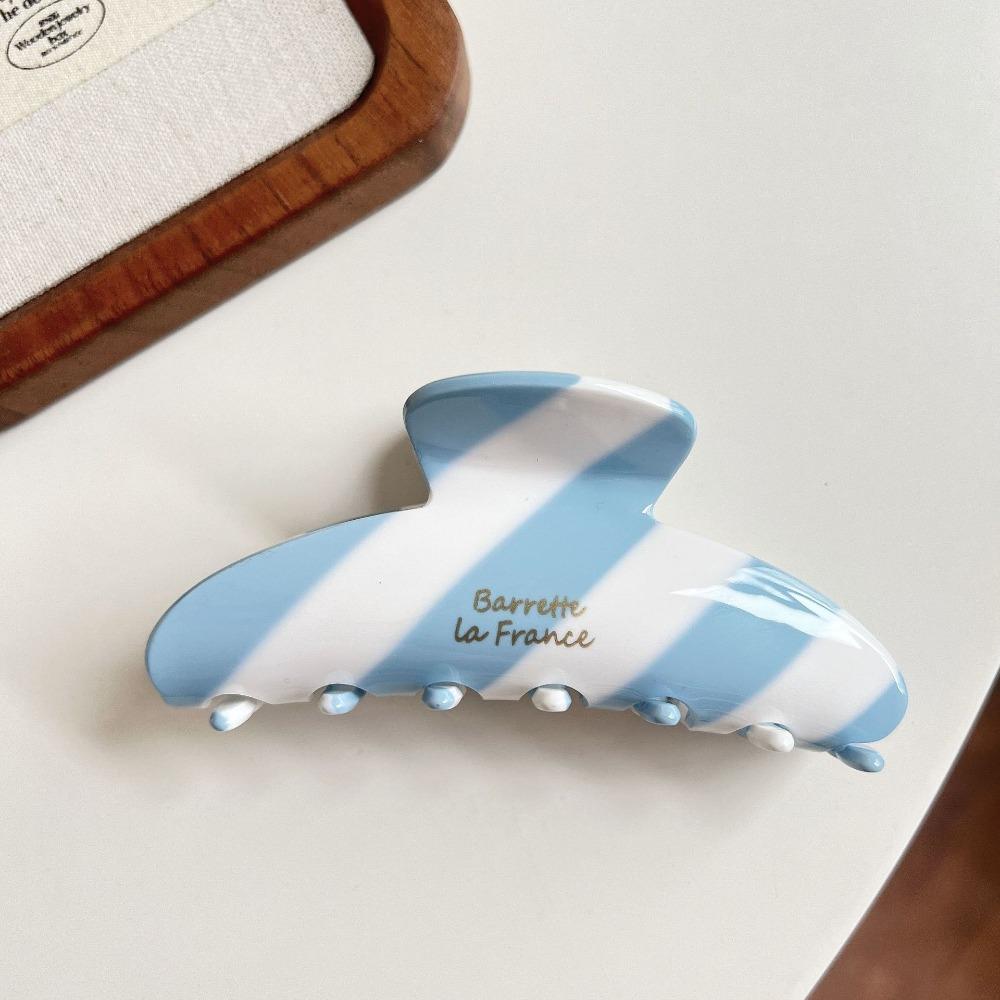 Acetic Acid Acetate Hair Claw Fresh Flower Hair Claw Fashion Irregular Pattern Shark Clip  Travel