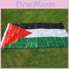 Flag 150x90cm Palestine Large Polyester Freedom Gaza Palestinian Decor Festival