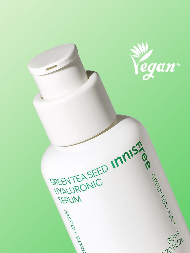 Innisfree Green Tea Seed Hyaluronic Acid Serum 80ml – Best-Selling Hydrating & Soothing Serum