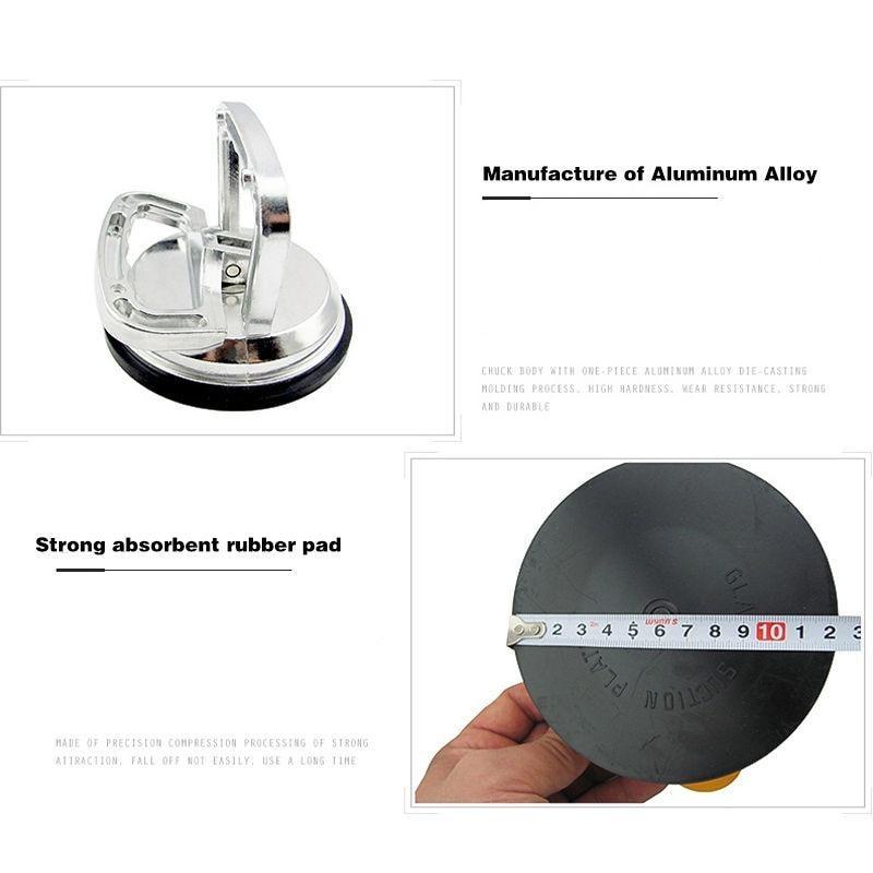 Aluminum Alloy Suction Cup for Glass Floor Tile Brick Suction Cup Puller Handle Lifter Panel Carrier Heavy Duty Glass Lifting
