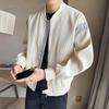 Baseball Uniform Jacket Men's Spring and Autumn Stand-up Collar Jacket Top Men's Trendy Brand Handsome Casual Autumn Clothing
