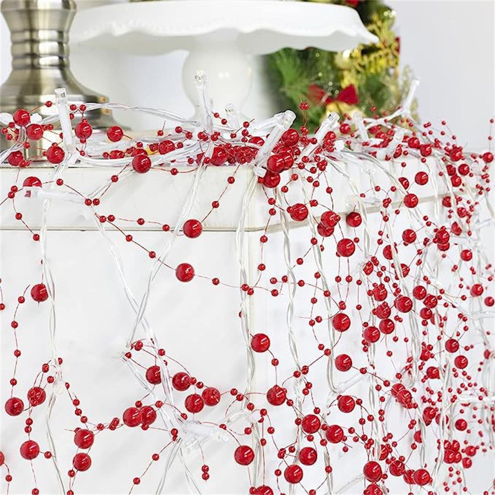 

5 метров светодиодная гирлянда-цепочка, украшение, рождественские украшения для дома, Рождество, Новый год, световая полоса, на батарейках One Size