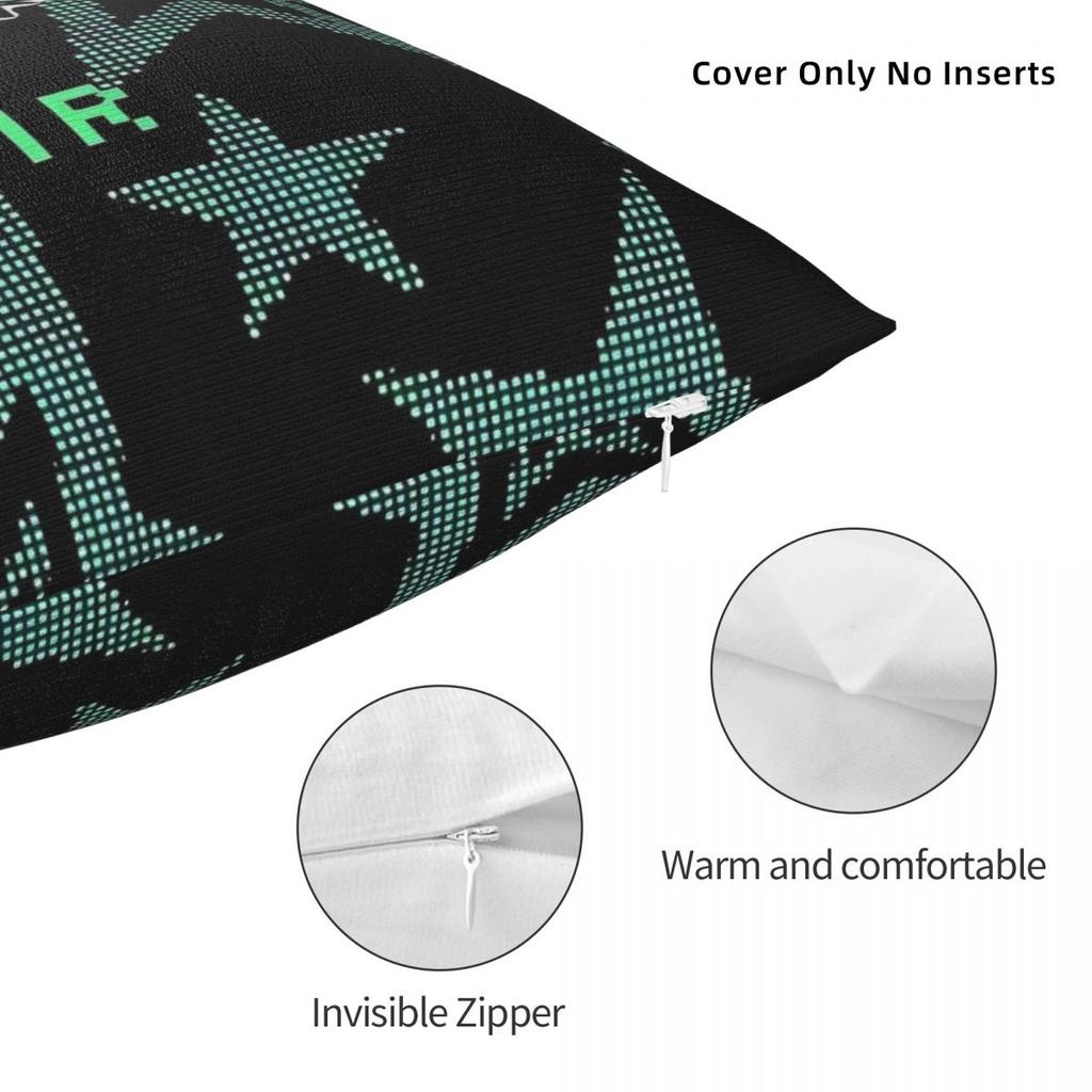 Invaders Zims Cartoon Cute Pillow Cover Cushion Cover Soft Graphic Pillow Case Cute Funny Pillowcases For Sofa Home Decoration